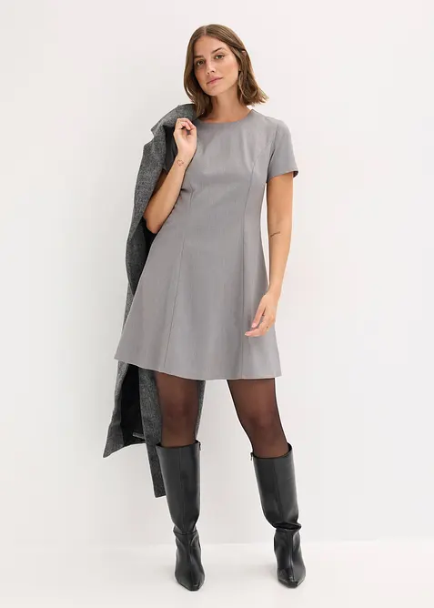 Robe courte, coupe patineuse, bonprix