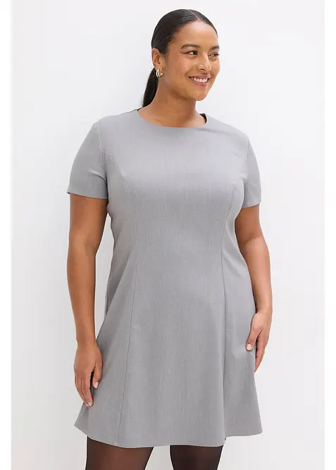 Robe courte, coupe patineuse, bonprix