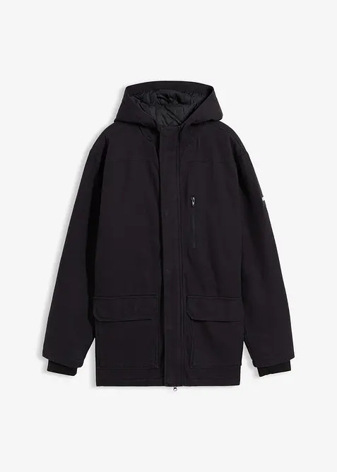 Veste d’hiver en toile robuste, bonprix