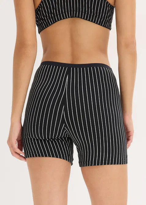 Lot de 4 boxers taille haute pour fille à jambes longues, bonprix