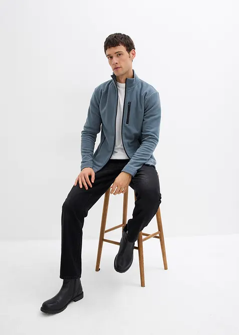 Veste polaire douce avec poches zipp&eacute;es pratiques, bonprix