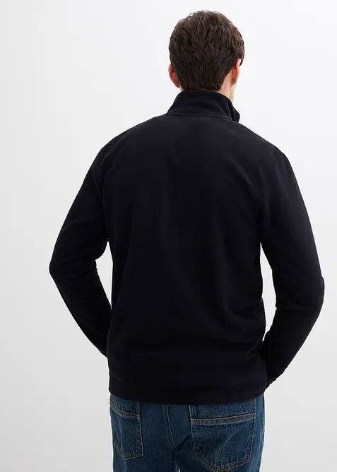 Veste polaire douce avec poches zippées pratiques, bonprix