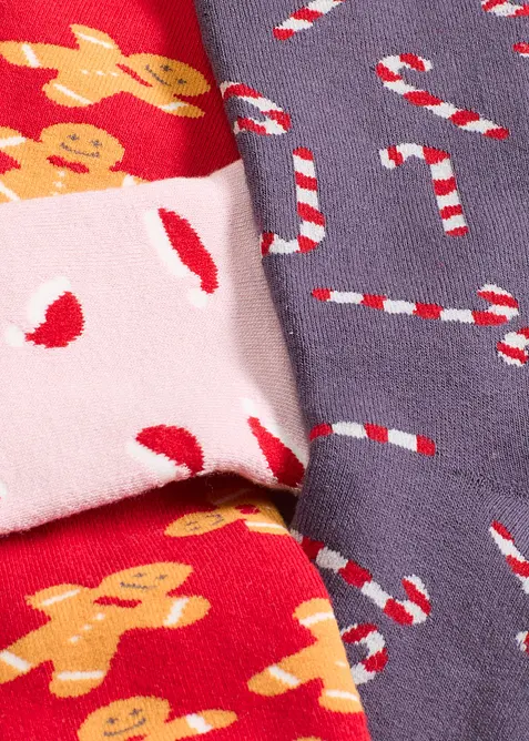 Lot de 3 paires de chaussettes chaudes, bonprix