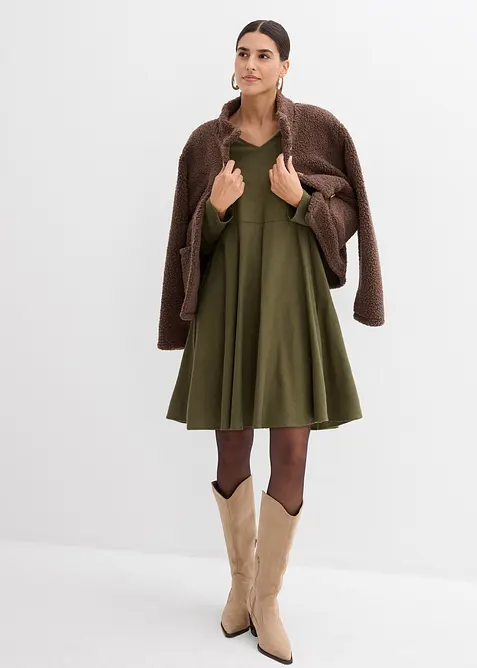 Robe en flanelle 100% coton, bonprix