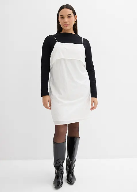 Robe courte brodée de sequins, bonprix