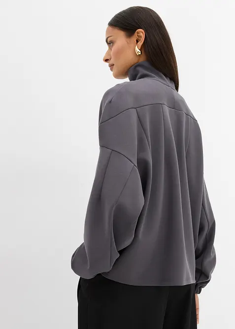 Sweat-shirt oversize en néoprène, bonprix