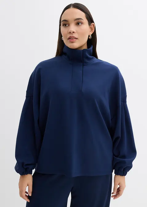 Sweat-shirt oversize en n&eacute;opr&egrave;ne, bonprix