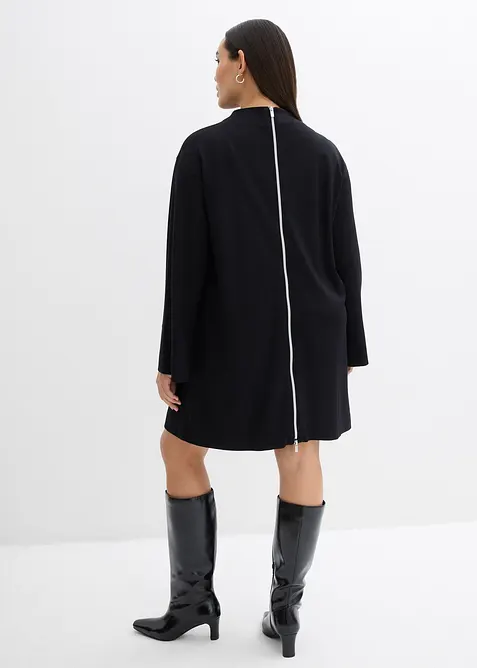 Robe-veste en Punto di Roma, bonprix