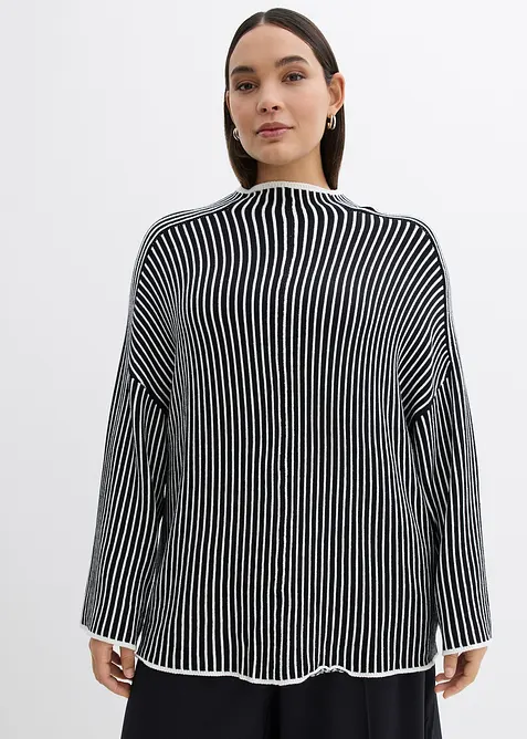 Pull à col montant, bonprix