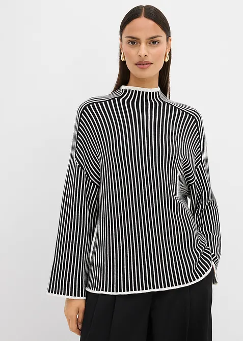 Pull à col montant, bonprix