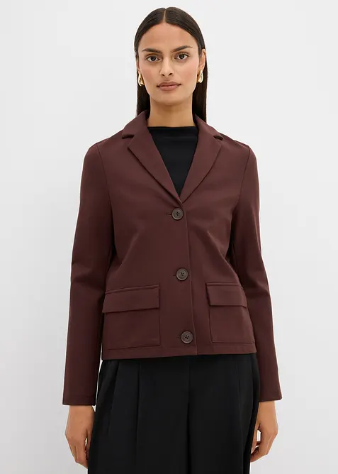 Blazer en Punto di Roma, bonprix