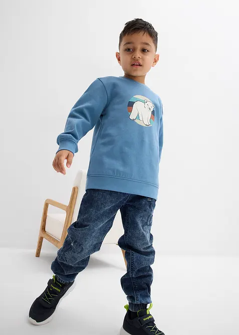 Sweat 100% coton, bonprix