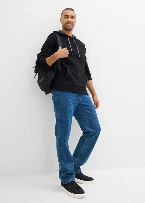 Pull polaire doux à capuche, bonprix