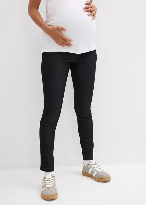 Legging de grossesse élastique, aspect jean, bonprix