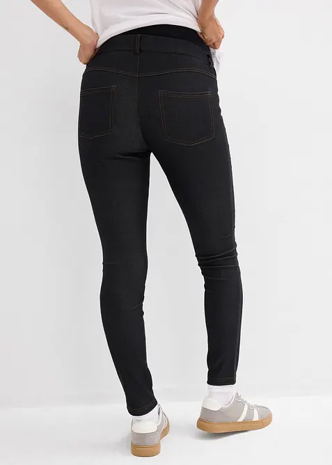 Legging de grossesse élastique, aspect jean, bonprix