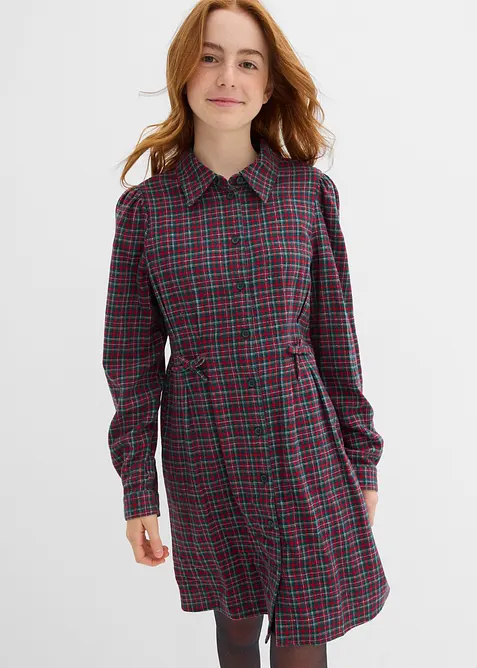 Robe-chemise en flanelle, bonprix