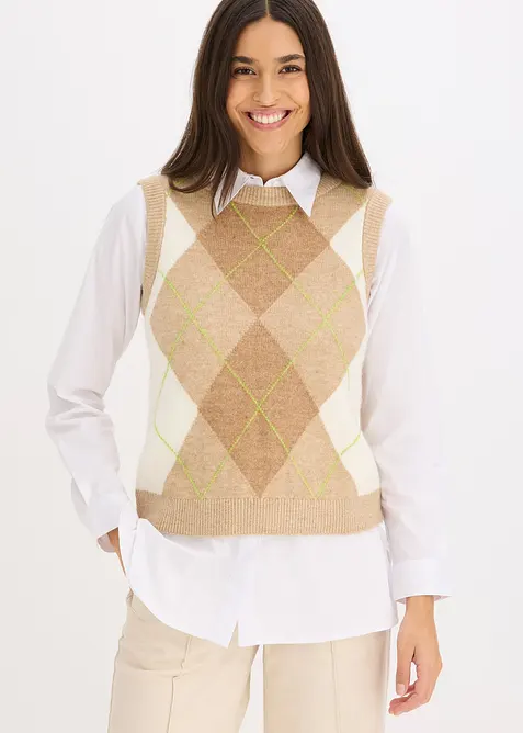 Pull sans manches, bonprix