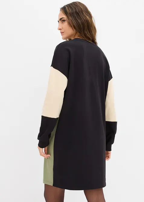 Robe sweat 100% coton, bonprix