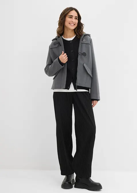 Gilet en fine maille à col rond, bonprix