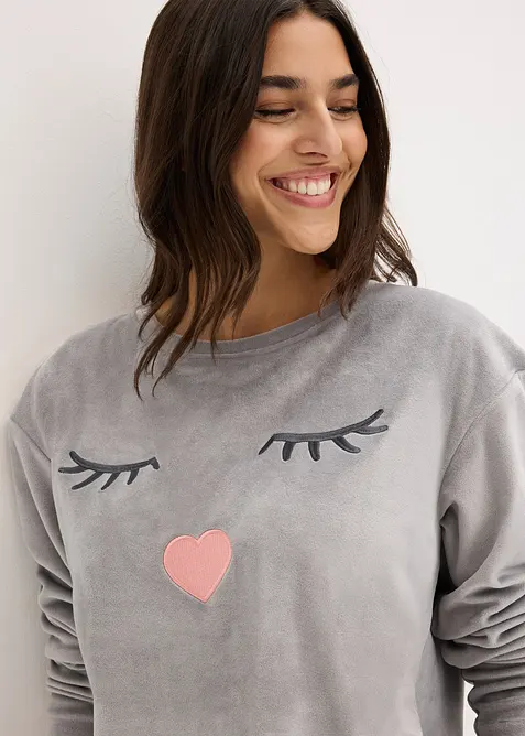 Ensemble d’intérieur en velours, bonprix