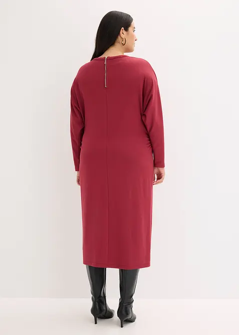 Robe midi en Punto di Roma confortable, bonprix
