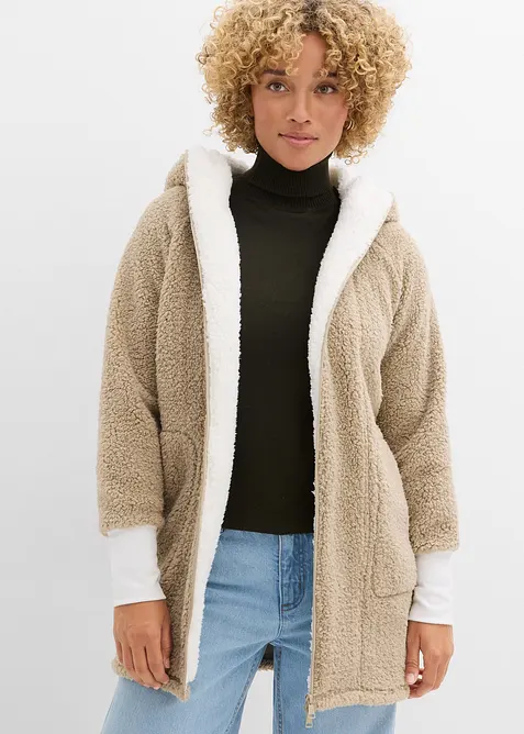 Veste en sherpa, bonprix
