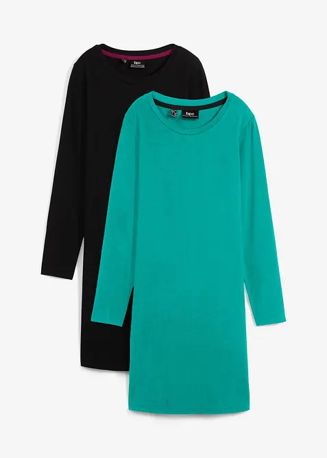 Robes en jersey coton extensible, bonprix