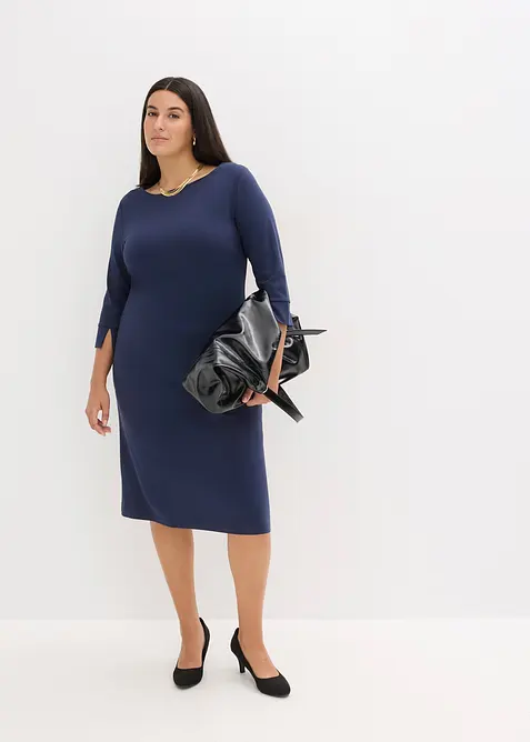 Robe en Punto di Roma, bonprix