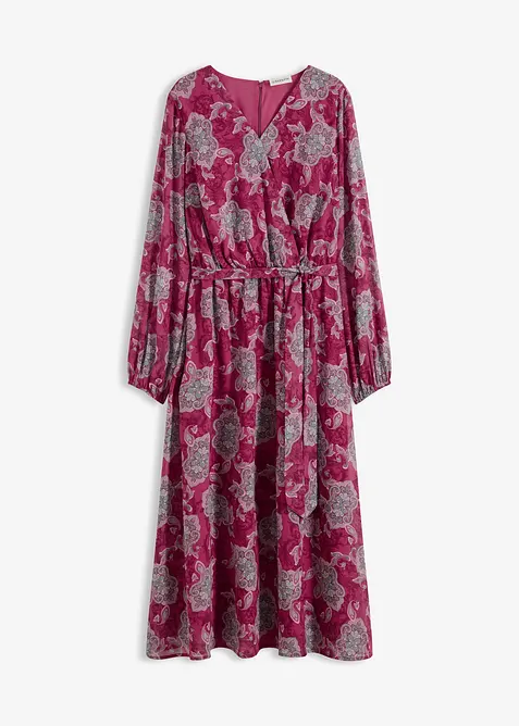 Robe en mousseline à imprimé paisley, bonprix