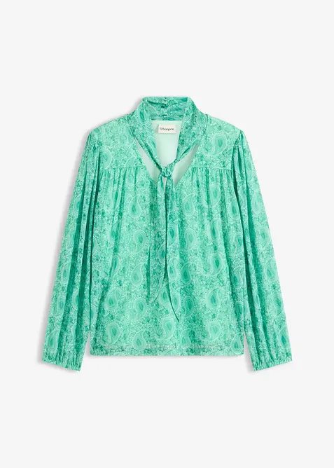 Top manches longues en mesh fin, bonprix