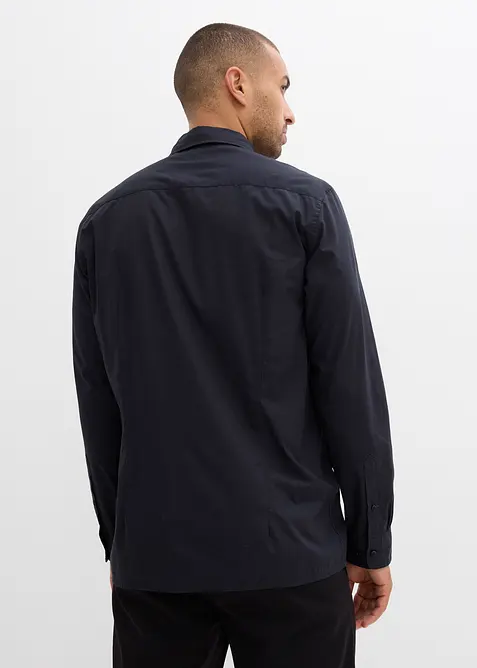 Chemise regular 100% coton et n&oelig;ud papillon (ens. 2 pces), bonprix