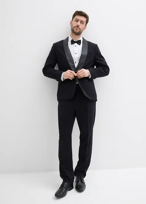 Chemise regular 100% coton et nœud papillon (ens. 2 pces), bonprix