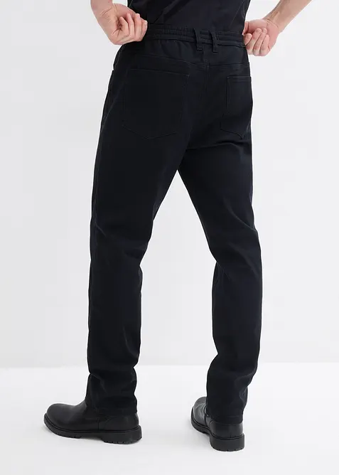 Pantalon droit et regular, taille extensible, bonprix