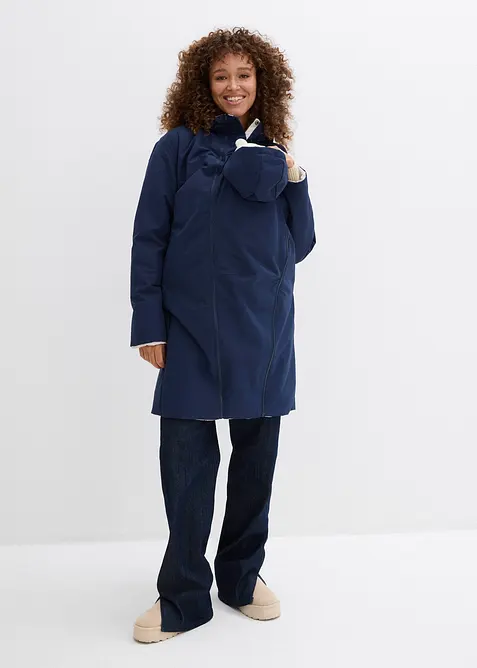 Manteau de grossesse 6-en-1 réversible et déperlant avec fonction portage, bonprix
