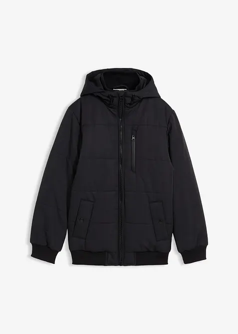 Blouson d’hiver matelassé à capuche, bonprix