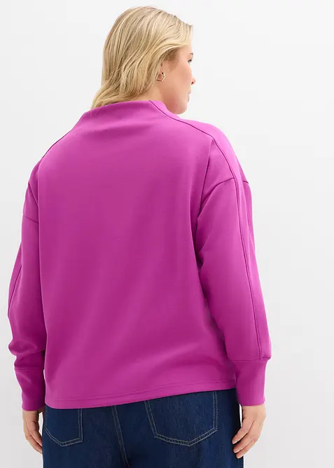 Sweat oversize en matière néoprène douce, bonprix