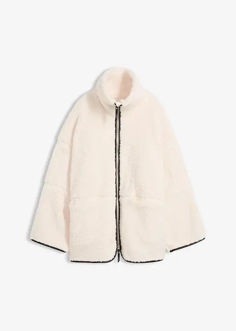 Veste oversize en polaire peluche, bonprix