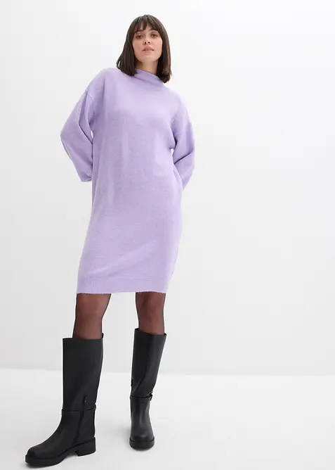 Robe en maille chinée, bonprix