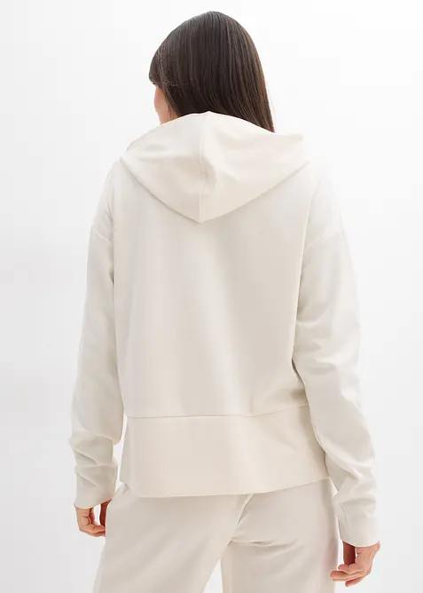 Sweat à capuche en jersey milano confortable, bonprix