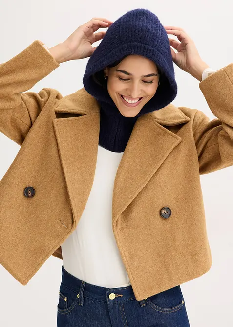 Cagoule en maille, bonprix