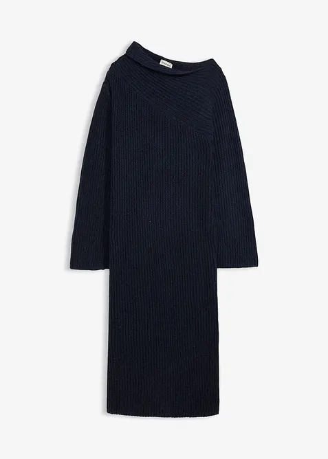 Robe en maille côtelée, bonprix