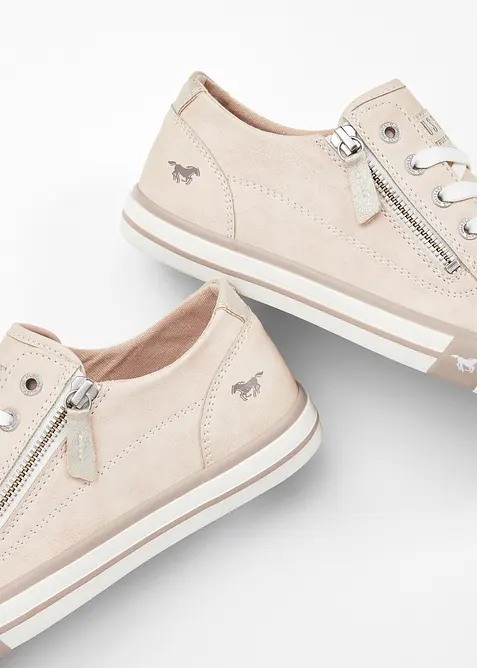 Sneakers Mustang &agrave; fermeture zipp&eacute;e, Mustang