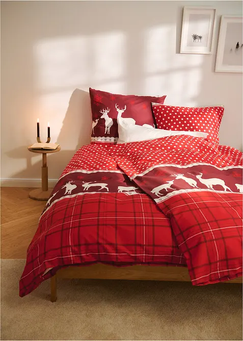 Parure de lit motif élans, bonprix