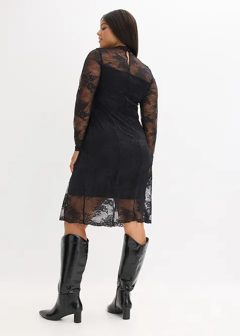 Robe à dentelle, bonprix