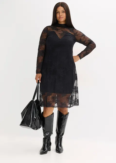 Robe à dentelle, bonprix