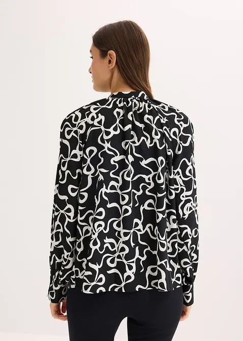 Chemisier à col lavallière, bonprix