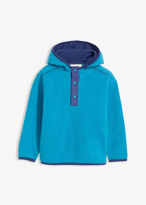 Pull polaire doux à capuche, bonprix