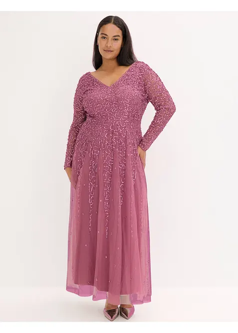 Robe de soirée à sequins, bonprix