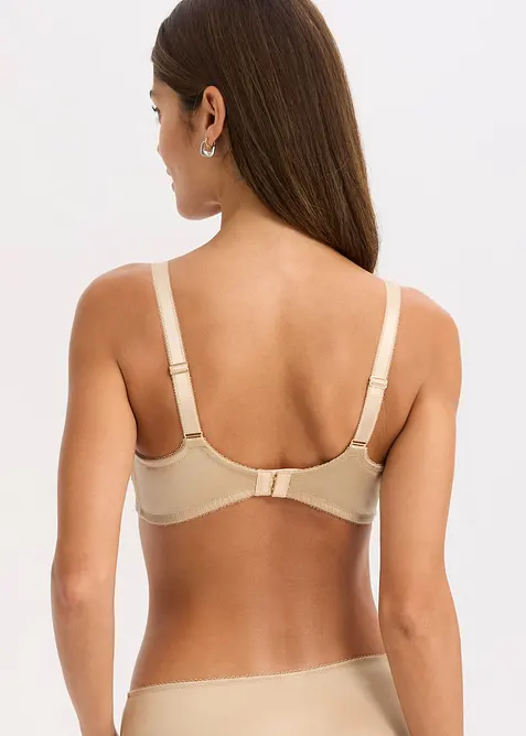 Soutien-gorge minimiseur avec broderies brillantes, bonprix