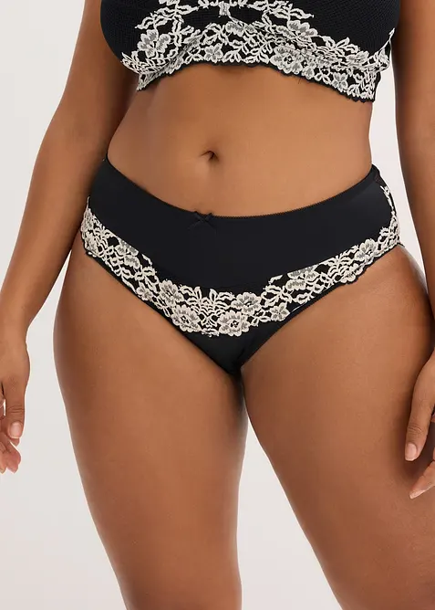 Slip Maxi avec dentelle, bonprix